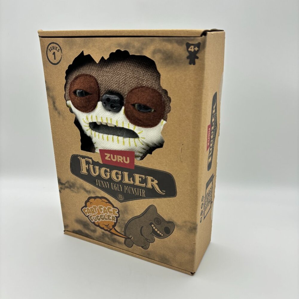 Fuggler Fart Face SUSPICIOUS FOX Funny Ugly Monster 9" Collectible Plush NEW